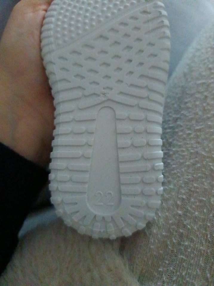 Erkek Çocuk Gri Beyaz Cırtlı Sneaker - Görsel 3