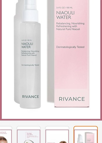 Rivance Doğal Niaouli Su Tonik 100 ml - Görsel 2