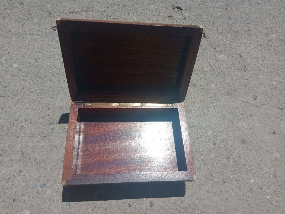 Antik mini sandık - Görsel 2