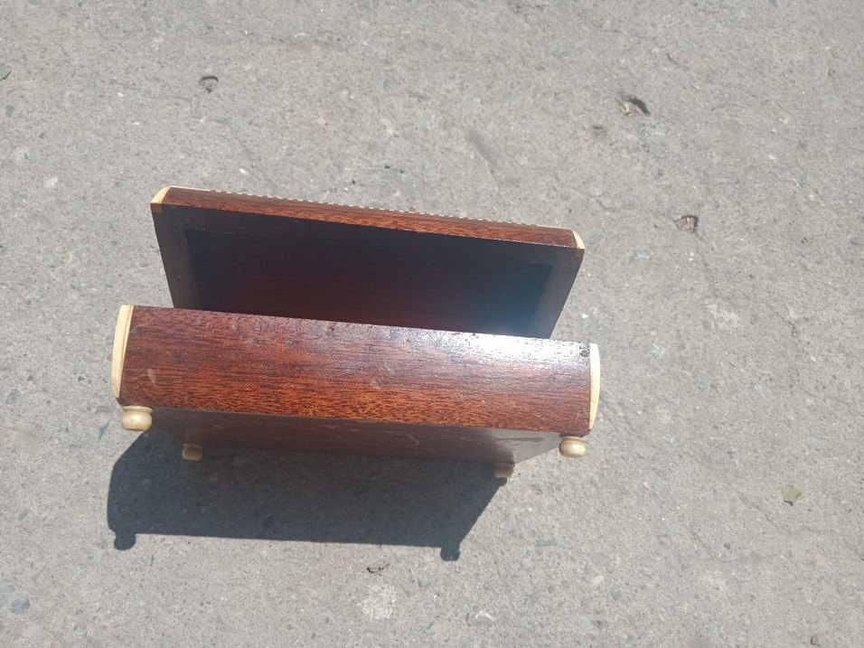 Antik mini sandık - Görsel 3