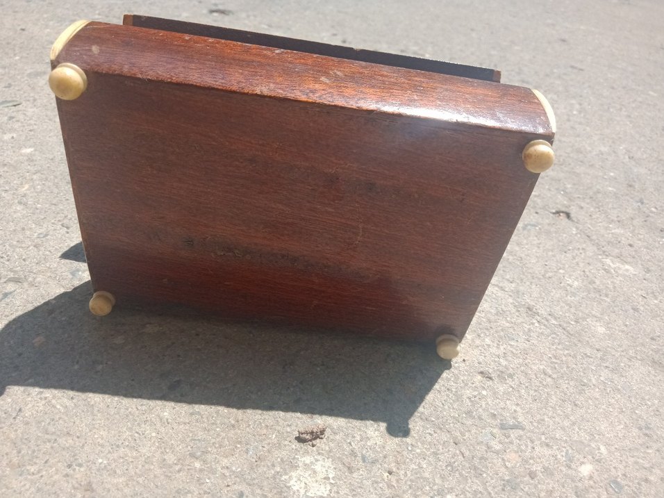 Antik mini sandık - Görsel 4