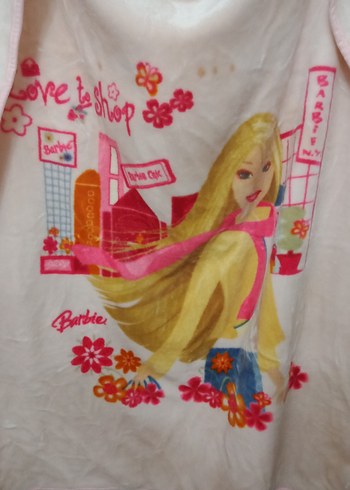 Pembe Barbie Desenli battaniye - Görsel 2