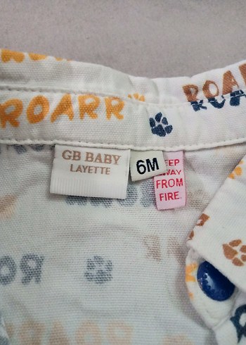 Bebek Erkek Uzun Kollu Baskılı gömlek - Görsel 3