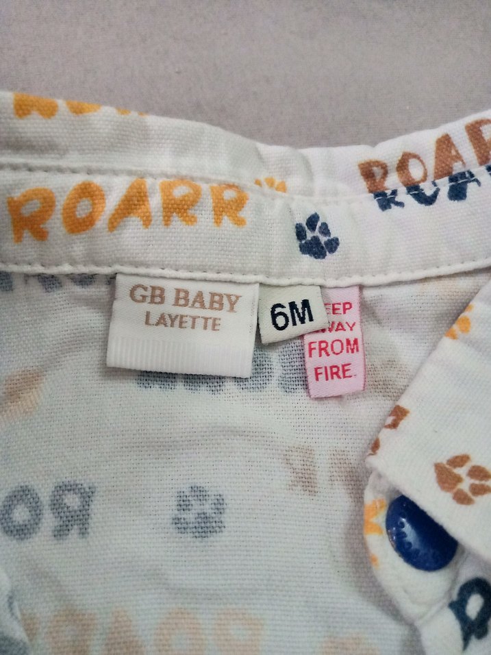 Bebek Erkek Uzun Kollu Baskılı gömlek - Görsel 3