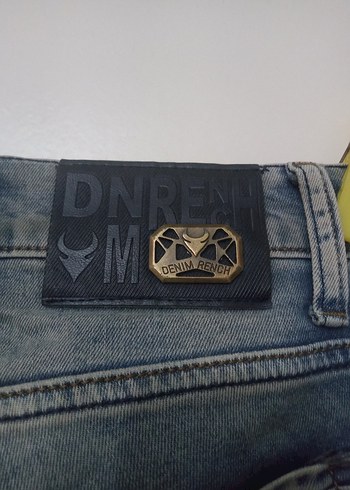 Gri Mavi Kot Pantolon - Görsel 5