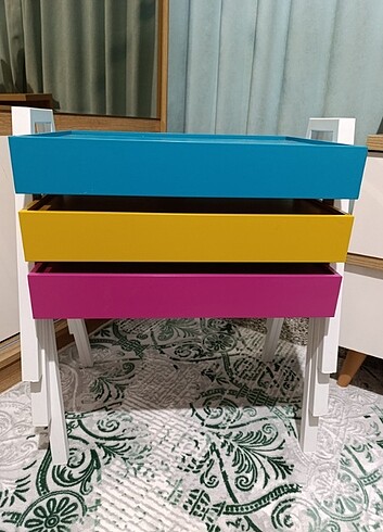  Beden çeşitli Renk Zigon sehpa 