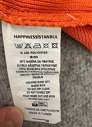 m Beden HAPPINESSİSTANBUL CROP