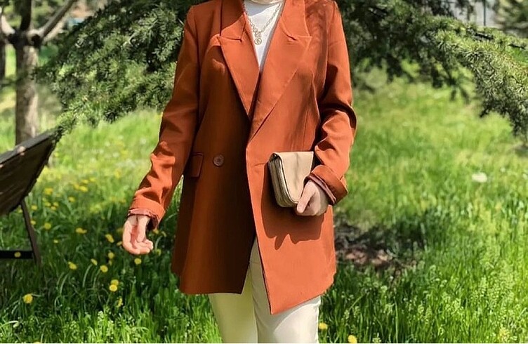 Astarlı blazer ceket