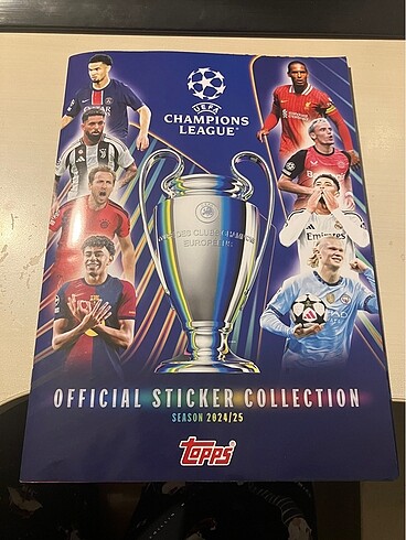 Ucl 2023/2024 Topps Full Sticker Albümü