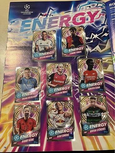 Ucl 2023/2024 Topps Full Sticker Albümü