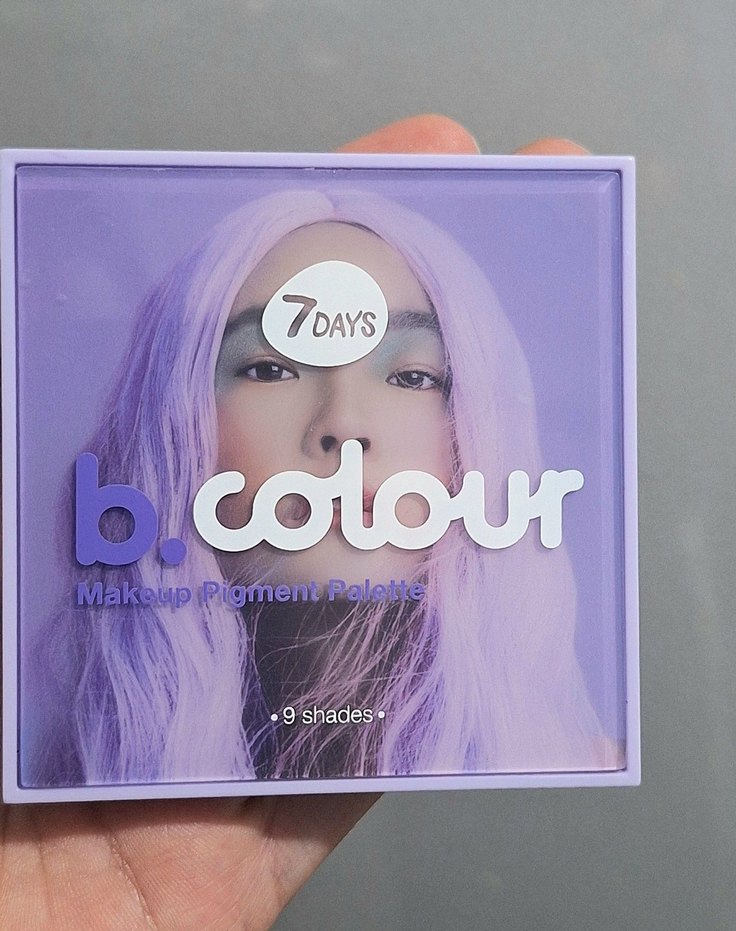 7days b.colour LİLA FAR PALETİ - Görsel 2