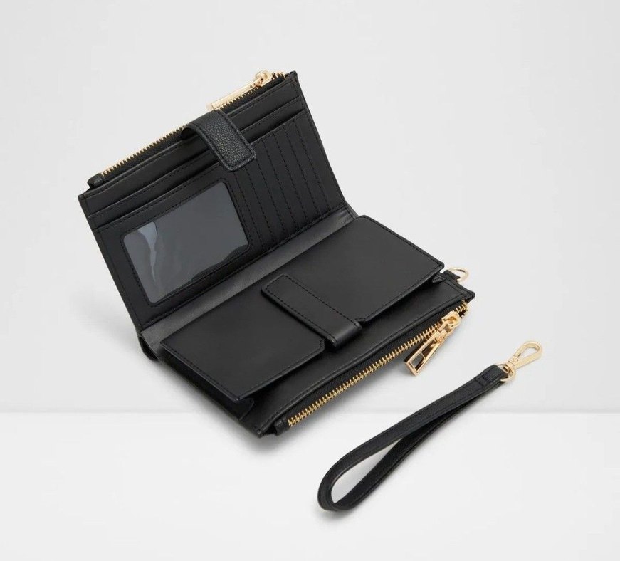 Aldo Siyah Kadın Deri Cüzdan - Görsel 4