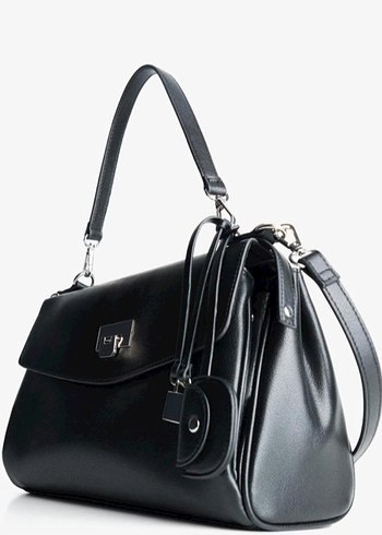 Orjinal Bershka Siyah Çanta - Görsel 5