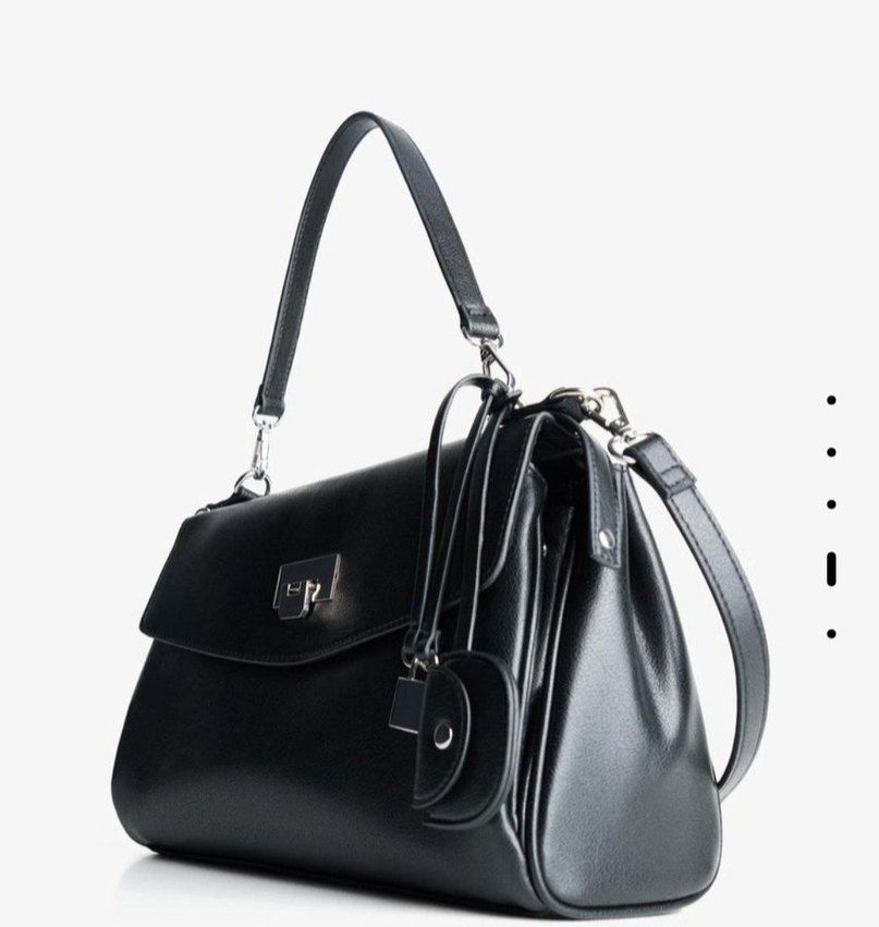 Orjinal Bershka Siyah Çanta - Görsel 5