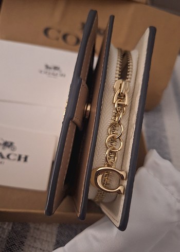 J.BSQT X Coach SNAP WALLET ORJINAL - Görsel 3