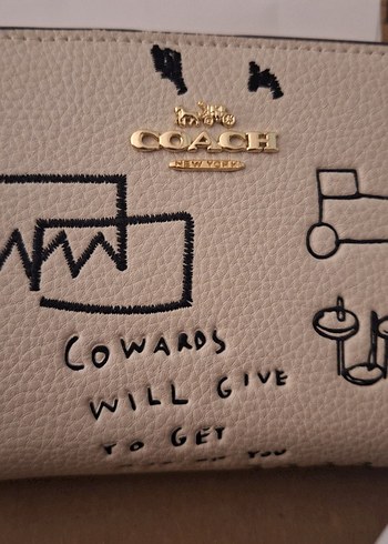 J.BSQT X Coach SNAP WALLET ORJINAL - Görsel 2