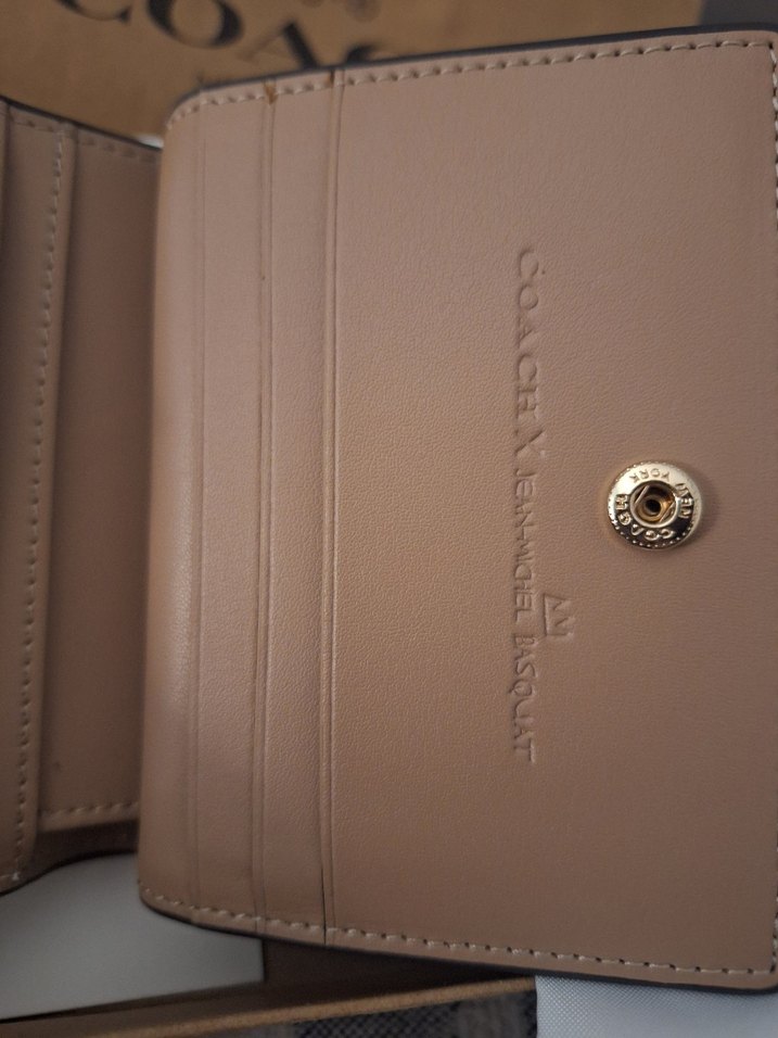 J.BSQT X Coach SNAP WALLET ORJINAL - Görsel 4