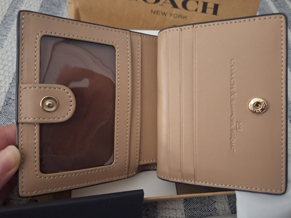 J.BSQT X Coach SNAP WALLET ORJINAL - Görsel 5
