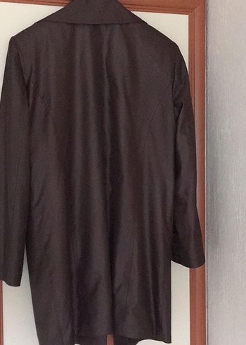 Kahverengi Midi Kadın Trençkot - Görsel 2