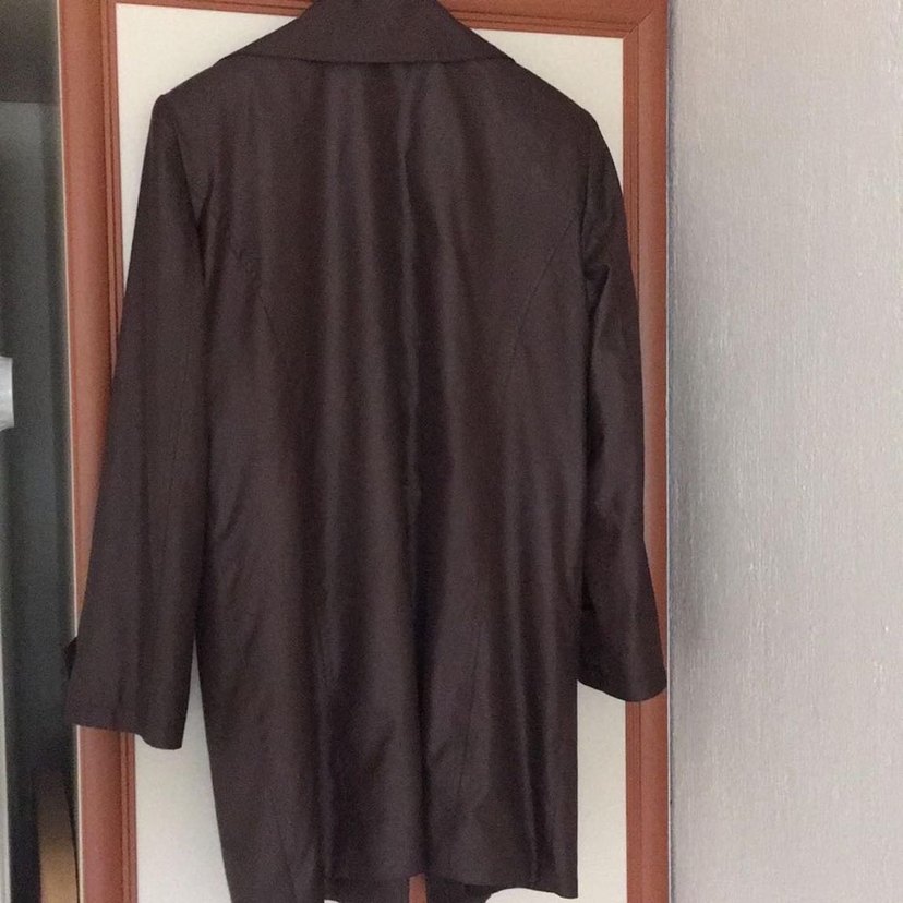 Kahverengi Midi Kadın Trençkot - Görsel 2