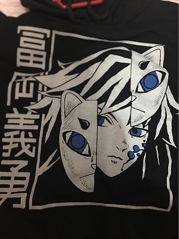 Demon slayer giyuu sweat M beden - Görsel 2