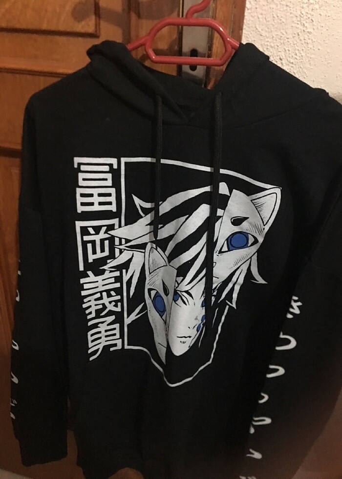 Demon slayer giyuu sweat M beden - Görsel 3