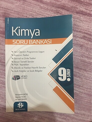 9. Sınıf kimya bilgi sarmal