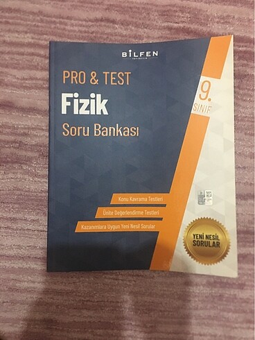 9. Sınıf fizik bilfen test