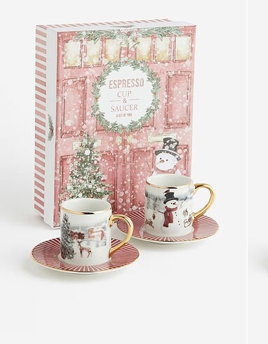 H&M home ikili fincan takımı
