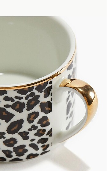 H&M Home H&M leopar fincanı