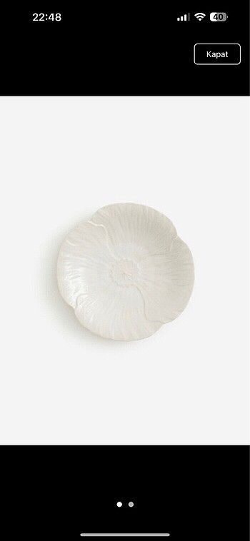 H&M home küçük tabak