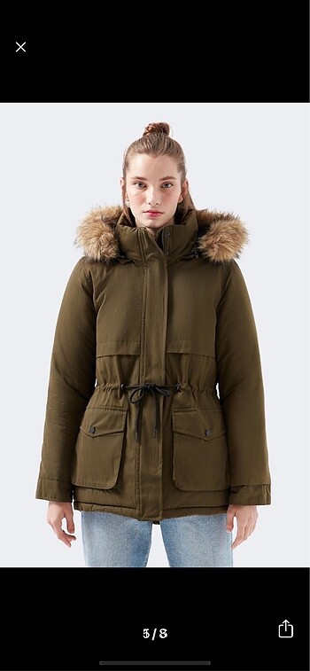 MAVİ HAKİ YEŞİL PARKA