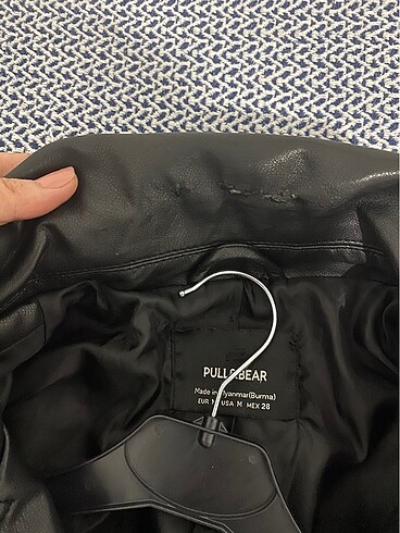m Beden PULL&BEAR DERİ CEKET
