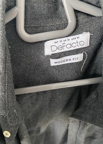 Defacto Gri Erkek Gömlek - Görsel 3