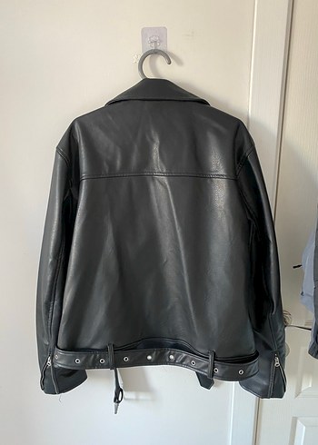 Pull&Bear Deri Ceket - Görsel 2