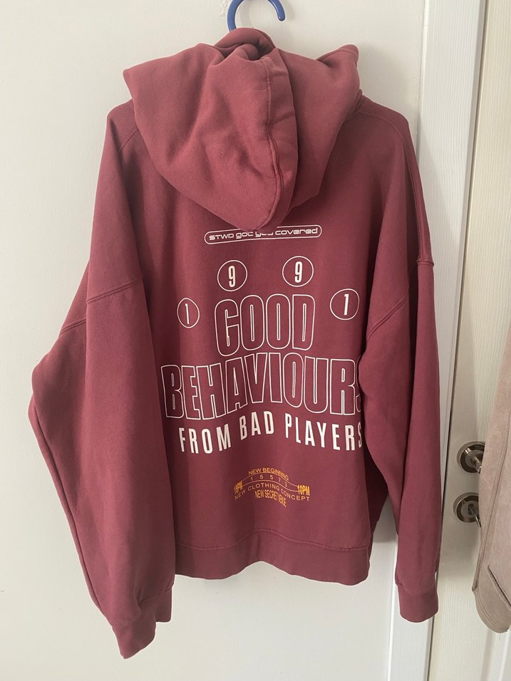 Pull&Bear Kapşonlu Sweatshirt - Görsel 2