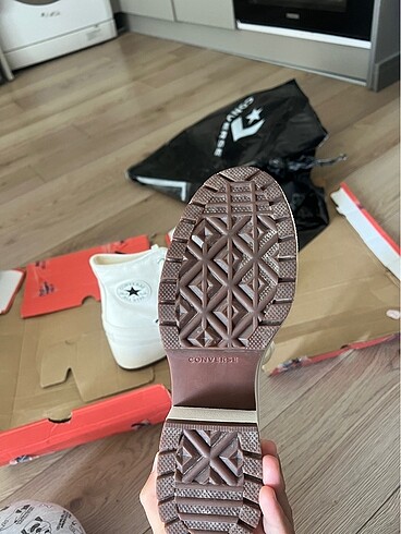39 Beden beyaz Renk platform converse