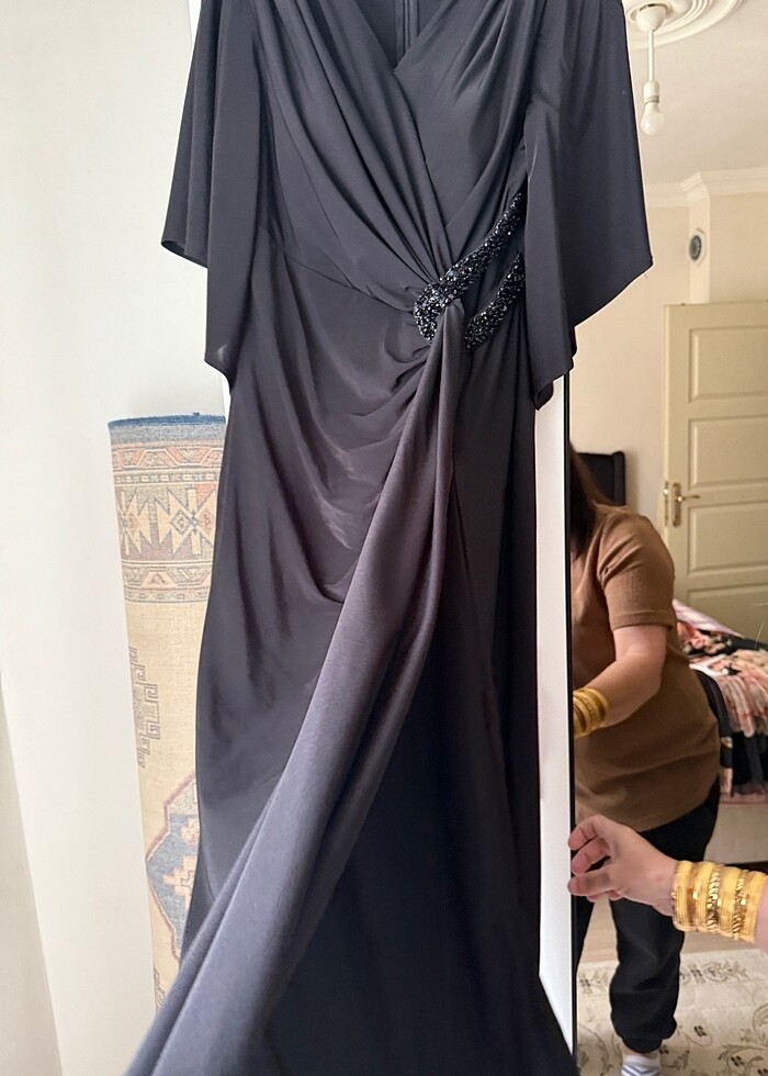 siyah abiye - Görsel 4