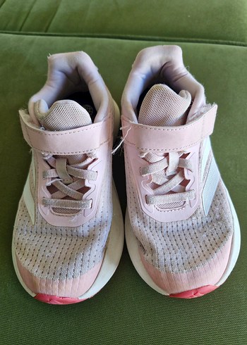 Kız Çocuk Pembe Cırt Cırtlı Spor Ayakkabı