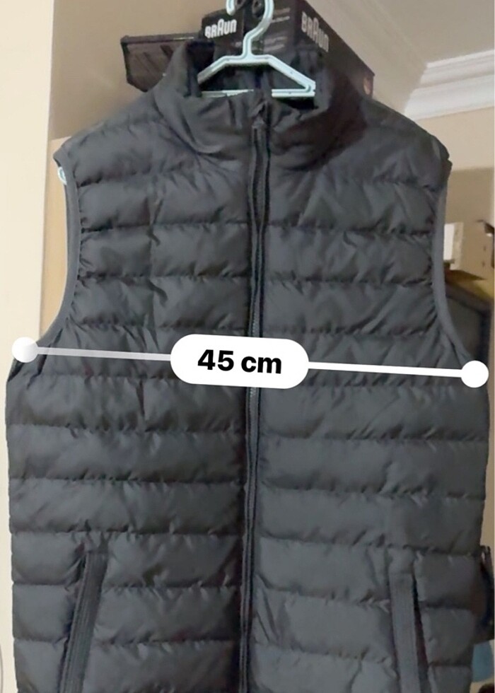 Limon company kaz tüyü yelek - Görsel 3