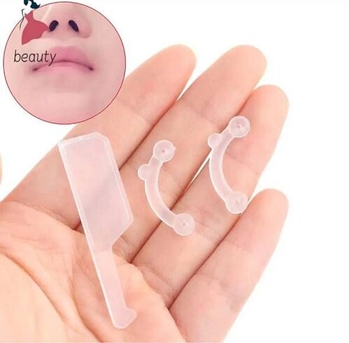 Görünmez şeffaf burun ucu kaldırma aparatı - Görsel 5