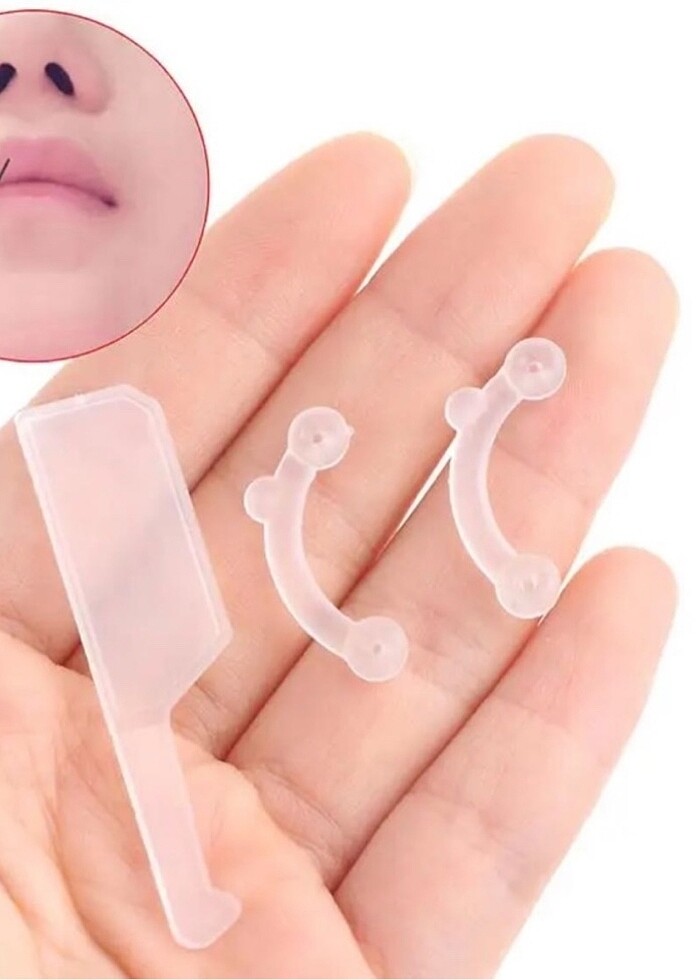 Görünmez şeffaf burun ucu kaldırma aparatı - Görsel 4