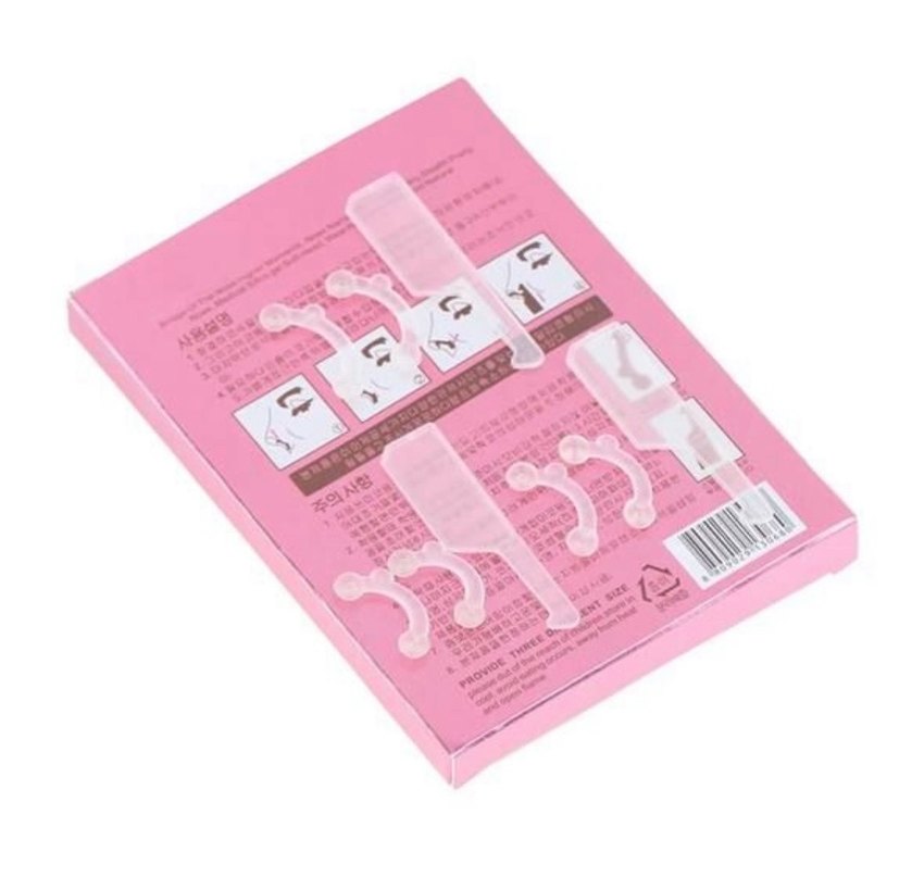 ŞEFFAF GÖRÜNMEZ BURUN KALDIRMA APARATI - Görsel 2