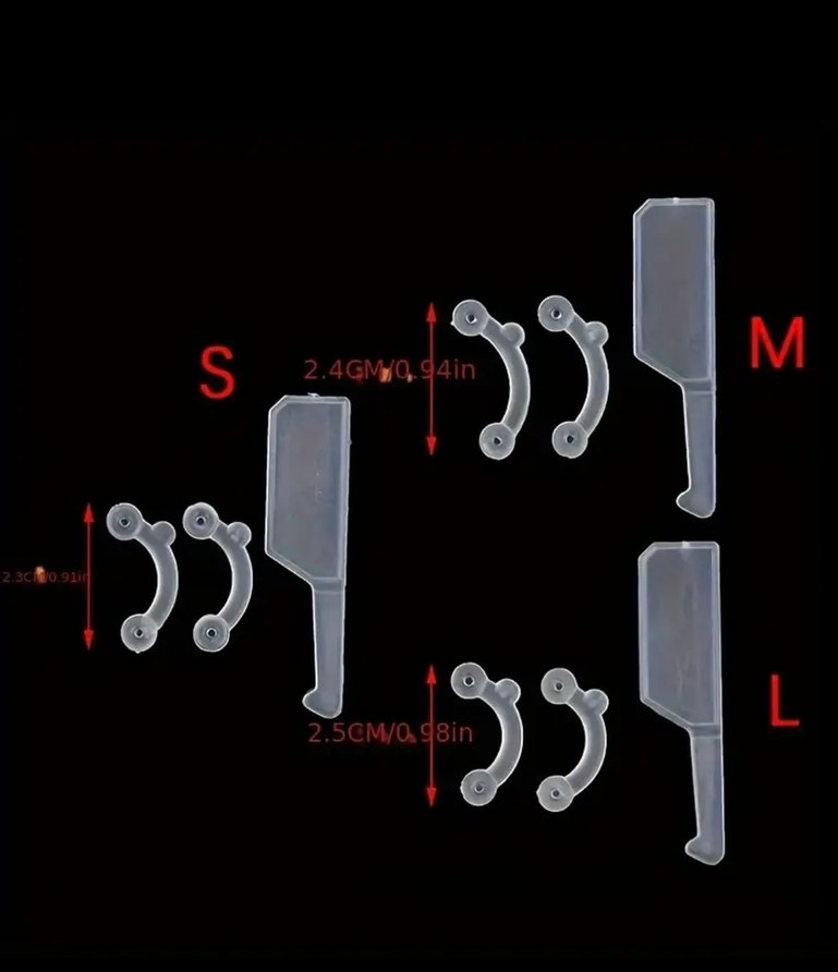 ŞEFFAF GÖRÜNMEZ BURUN KALDIRMA APARATI - Görsel 5