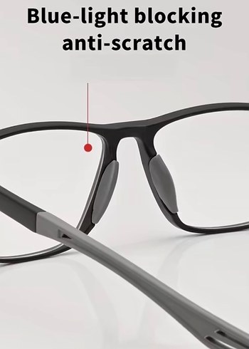 Minimalist Siyah Erkek Güneş Gözlüğü - Görsel 4