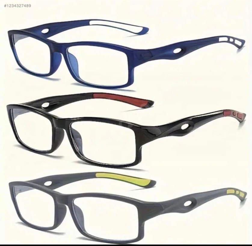 +1 NUMARA SPOR TARZ UNİSEX OKUMA GÖZLÜĞÜ - Görsel 5