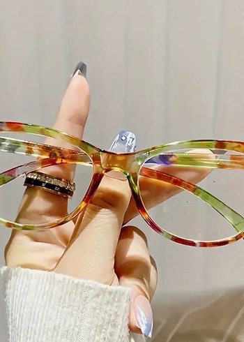 ÇOK ŞIK OVAL DESENLİ BAYAN OKUMA GÖZLÜĞÜ - Görsel 6