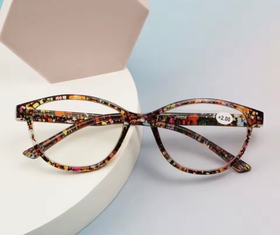 ÇOK ŞIK OVAL DESENLİ BAYAN OKUMA GÖZLÜĞÜ - Görsel 4