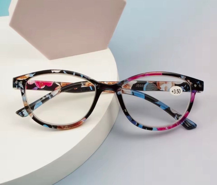 ÇOK ŞIK OVAL DESENLİ BAYAN OKUMA GÖZLÜĞÜ - Görsel 3