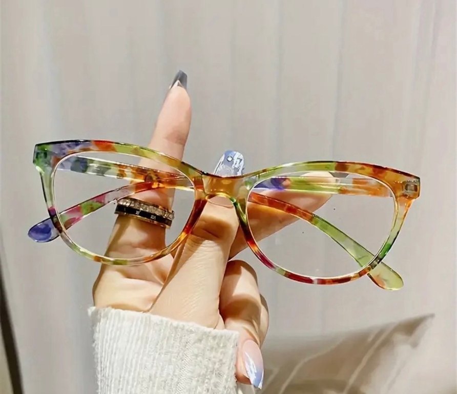 ÇOK ŞIK OVAL DESENLİ BAYAN OKUMA GÖZLÜĞÜ - Görsel 3